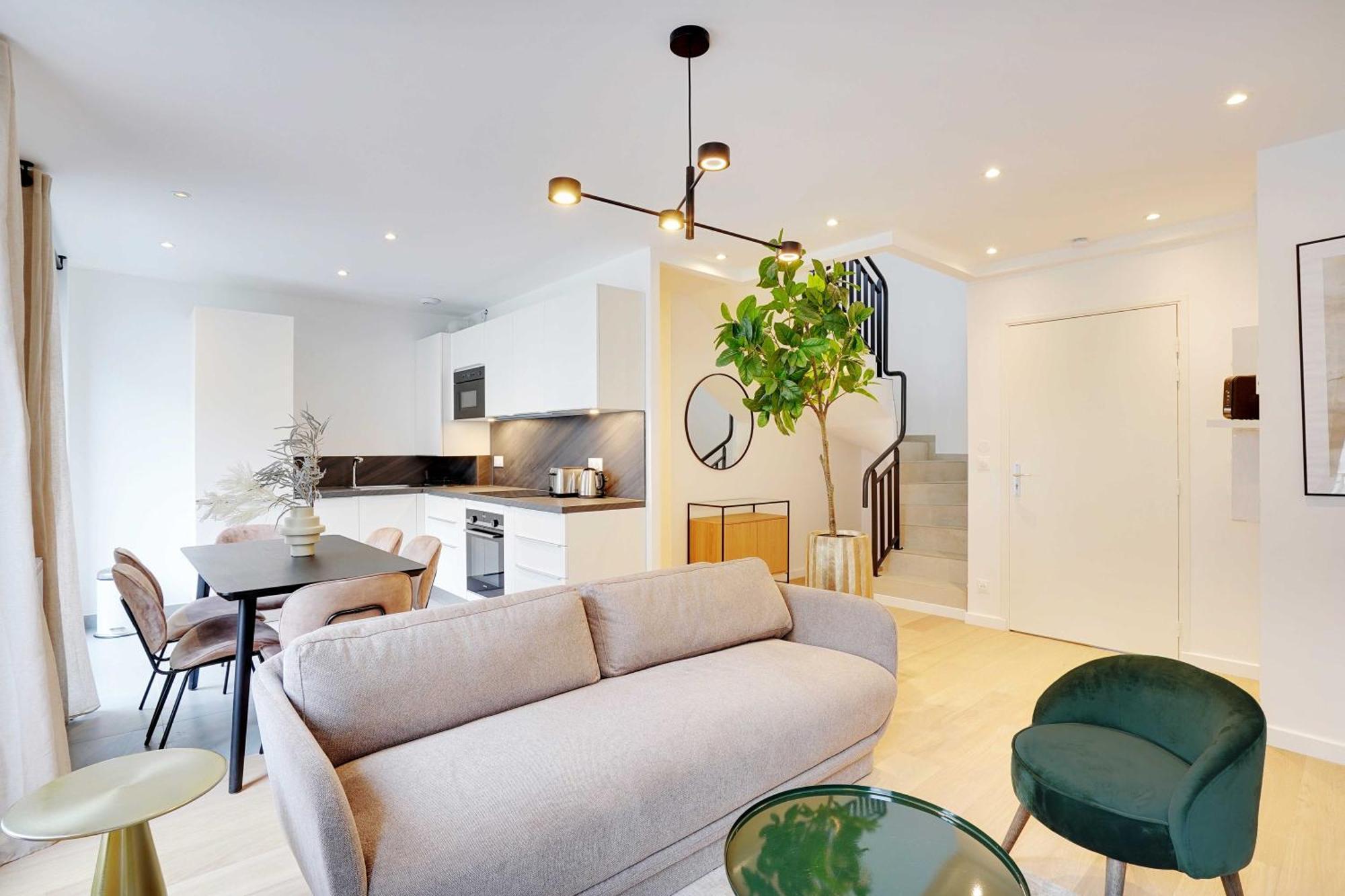 Raffinement Et Confort Dans Cette Residence A Levallois-Perret Kültér fotó